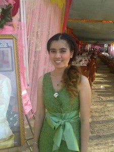khmer teacher vanna at wedding