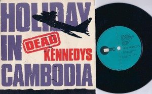cambodia dates with album cover of dead kennedys